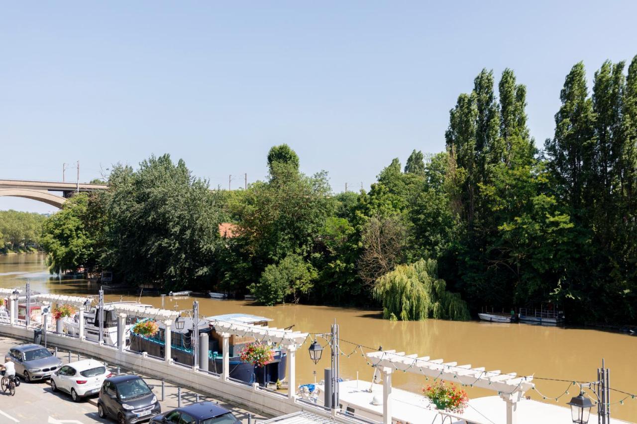 Appart'Hotel Vacanceole Paris Quai De Marne - Ex Adagio Nogent-sur-Seine Exterior foto